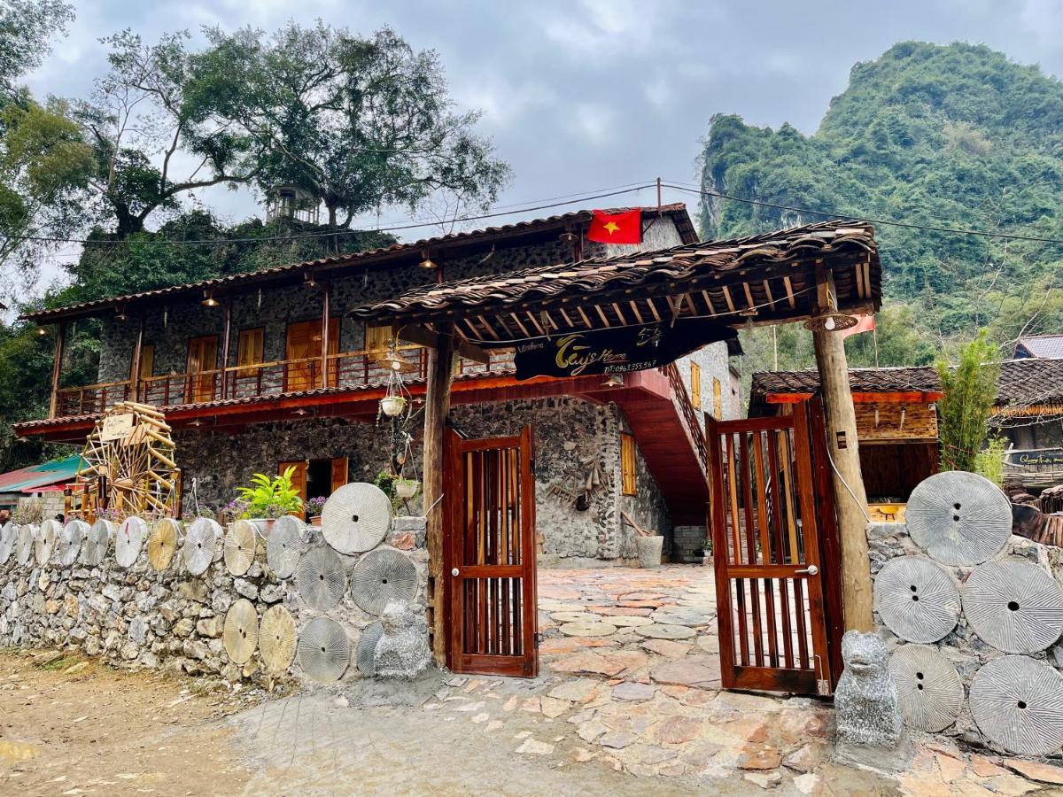 Tay Homestay Lang Da Co Khuoi Ky- Ban Gioc Cao Bang Exterior photo