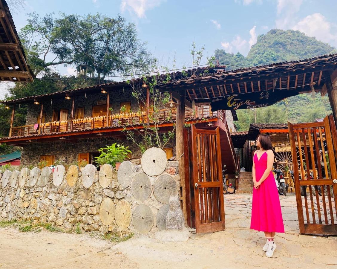Tay Homestay Lang Da Co Khuoi Ky- Ban Gioc Cao Bang Exterior photo